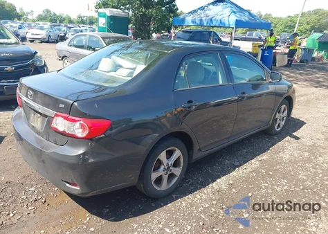 2011 Toyota Corolla Le from USA, damaged, VIN 2T1BU4EE7BC618711